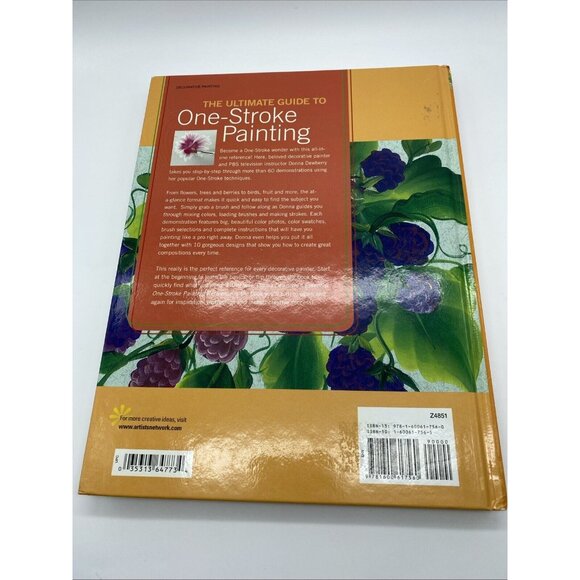 Essential One-Stroke Painting Reference by Donna Dewberry (hardcover) 2009 - Picture 2 of 16